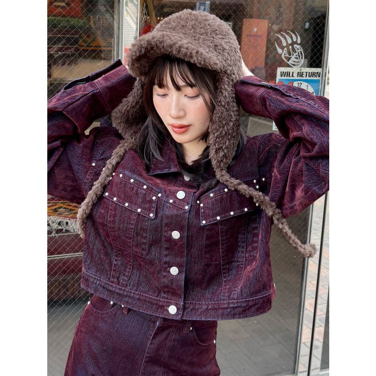 フライトニットファーキャップ | MURUA | 詳細画像12 