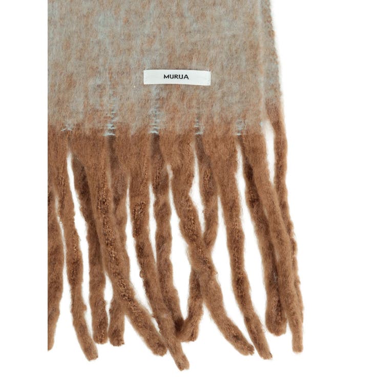 MIXカラーフリンジマフラー | MURUA | 詳細画像6 