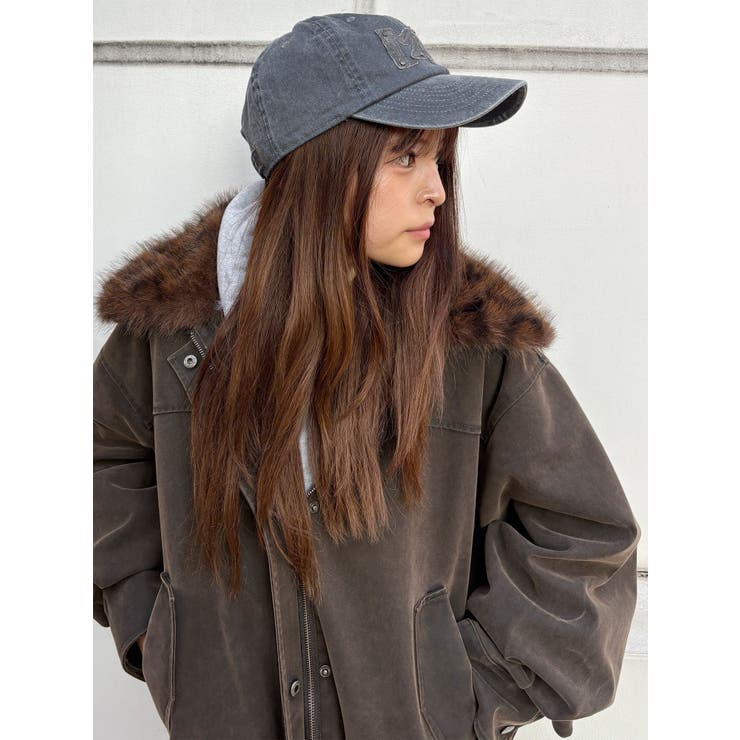 パッチロゴスタッズキャップ | MURUA | 詳細画像6 