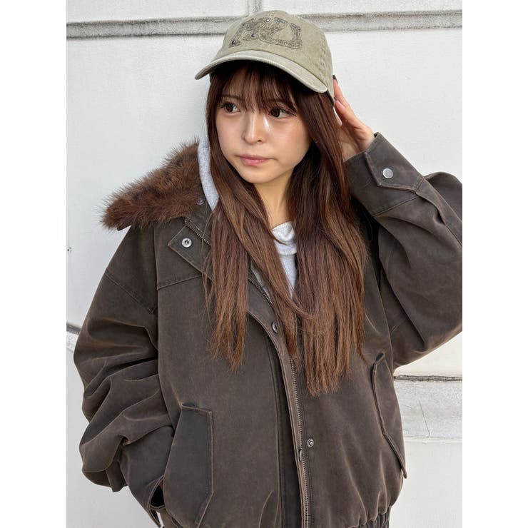 パッチロゴスタッズキャップ | MURUA | 詳細画像7 