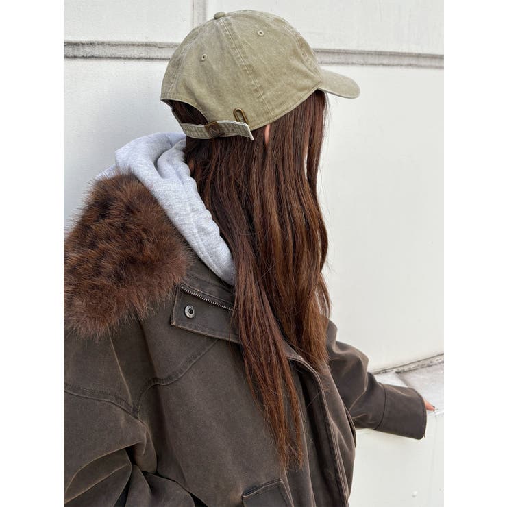 パッチロゴスタッズキャップ | MURUA | 詳細画像8 