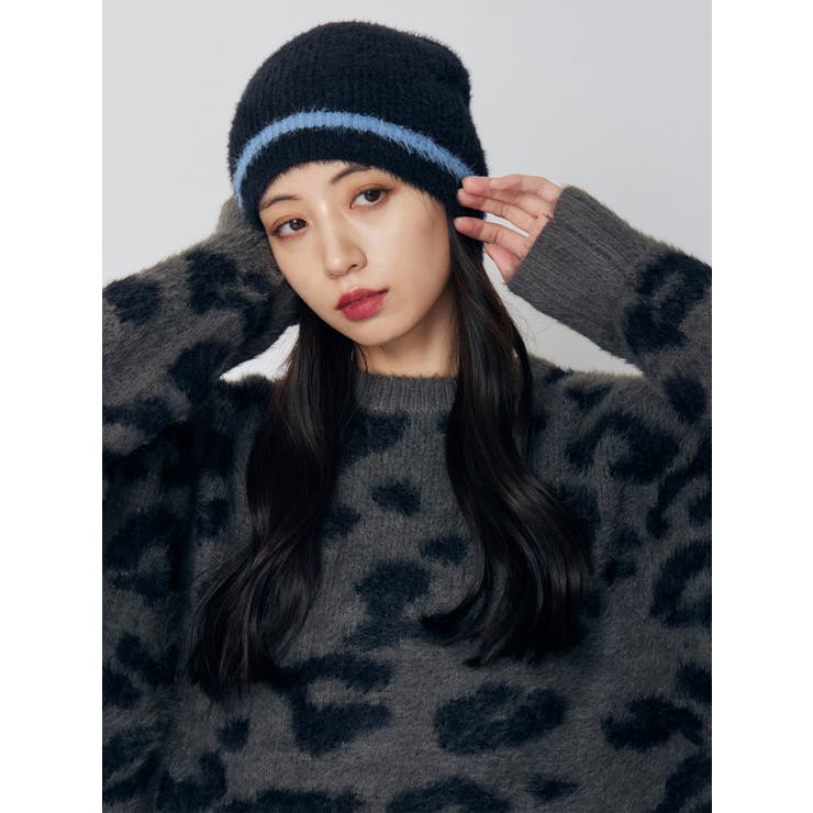 ブラック | ミニシャギービーニー | MURUA