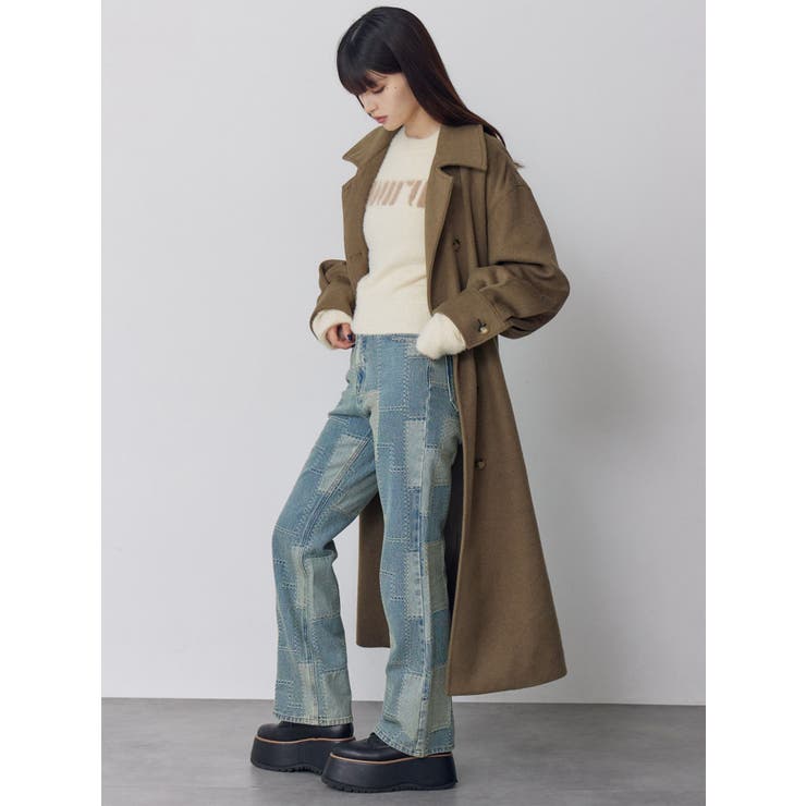 パッチワークフレアデニム | MURUA | 詳細画像11 