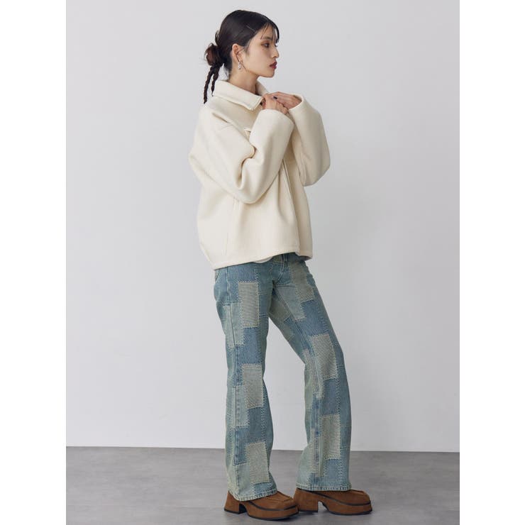 パッチワークフレアデニム | MURUA | 詳細画像21 