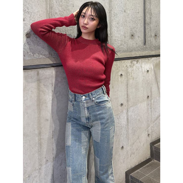 パッチワークフレアデニム | MURUA | 詳細画像42 