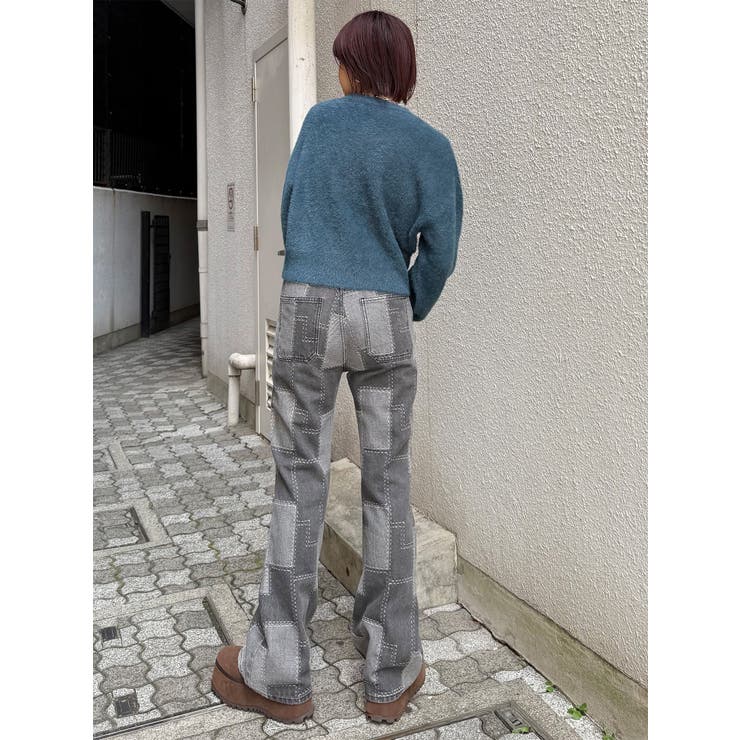 パッチワークフレアデニム | MURUA | 詳細画像47 