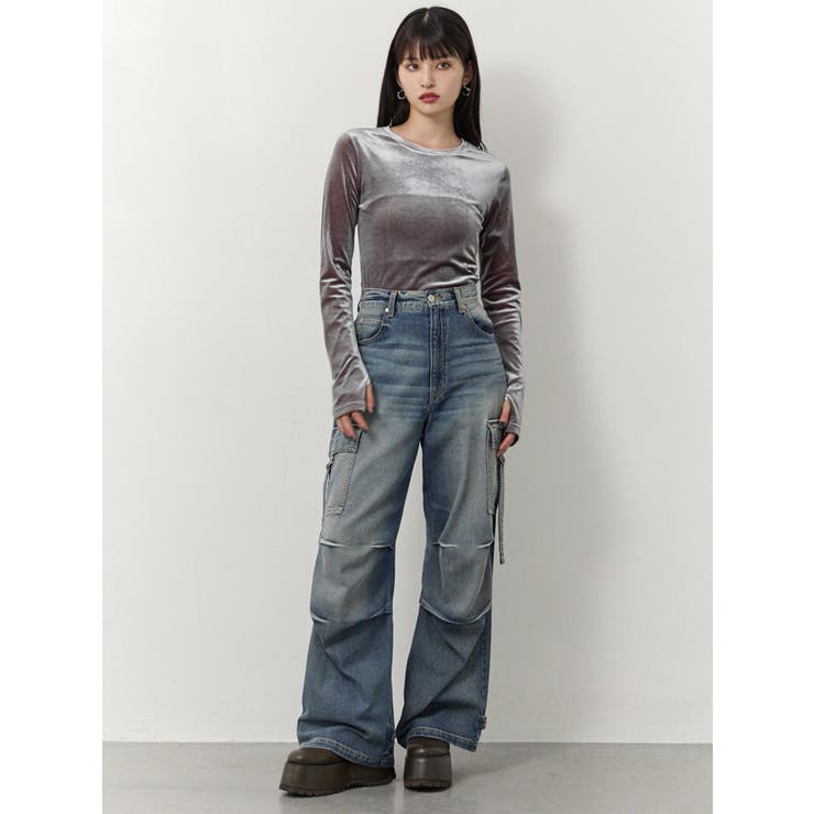 2wayカーゴデニム | MURUA | 詳細画像5