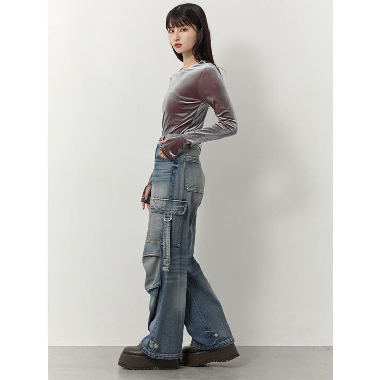 2wayカーゴデニム | MURUA | 詳細画像6