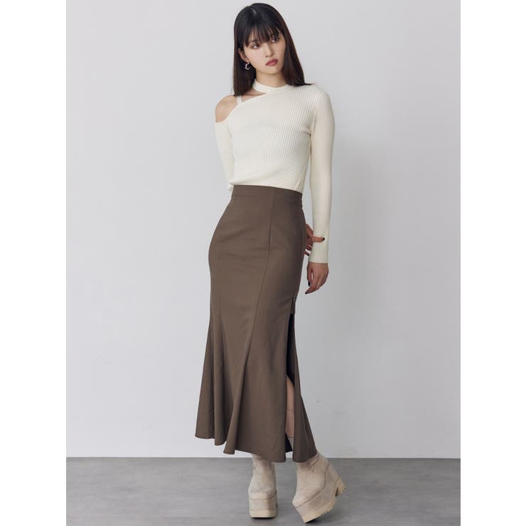 ワンショルテープリブニット | MURUA | 詳細画像11 