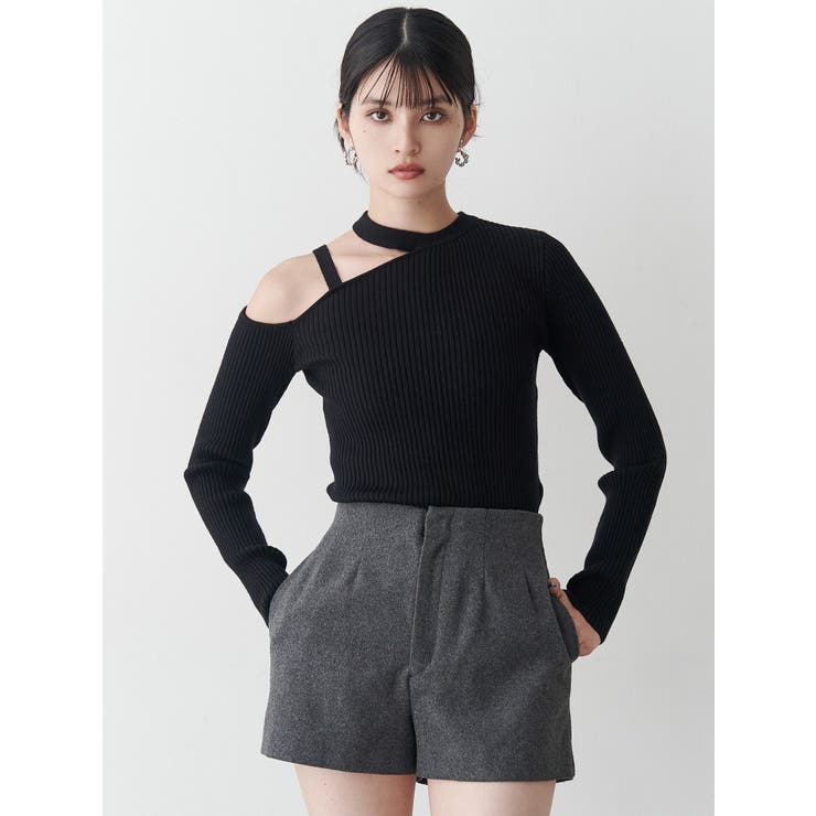 ワンショルテープリブニット | MURUA | 詳細画像17 