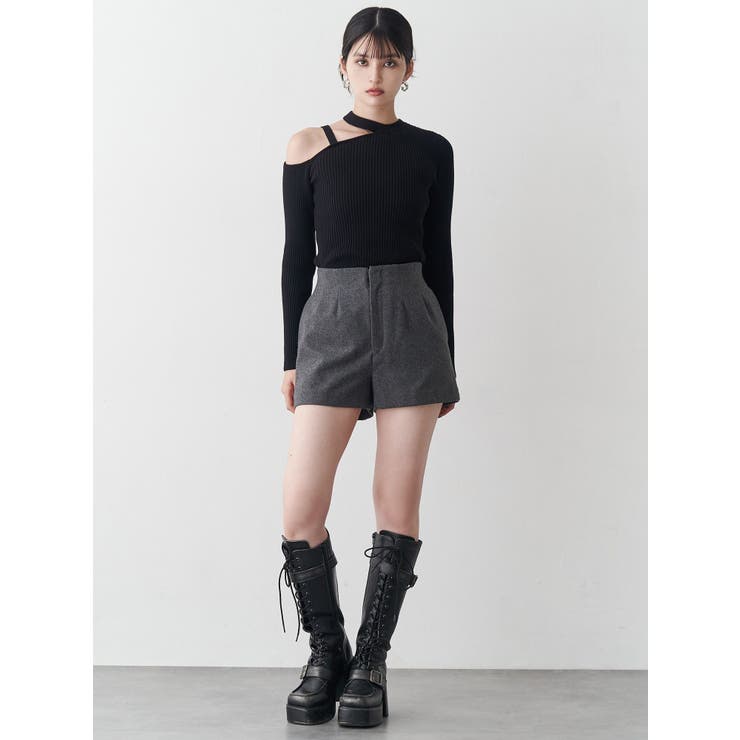 ワンショルテープリブニット | MURUA | 詳細画像19 