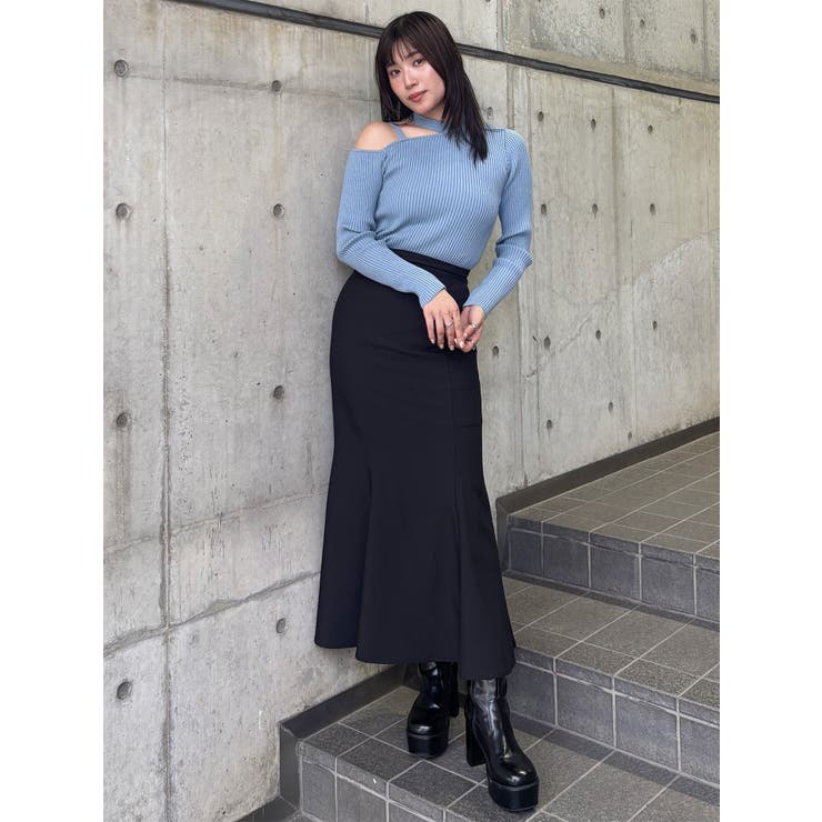 ワンショルテープリブニット | MURUA | 詳細画像22 