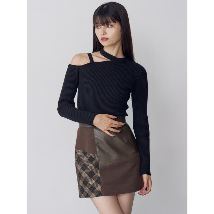 ワンショルテープリブニット | MURUA | 詳細画像5 