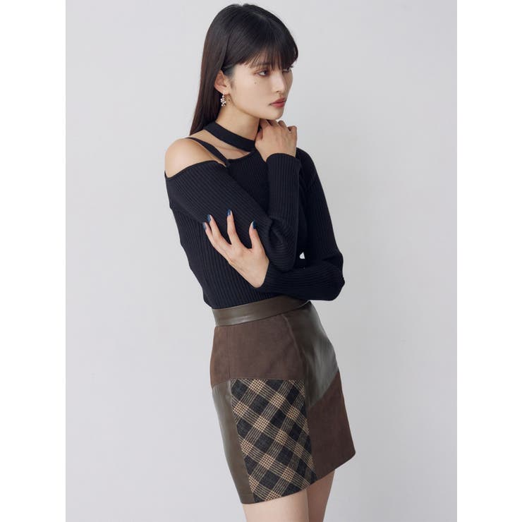 ワンショルテープリブニット | MURUA | 詳細画像6 