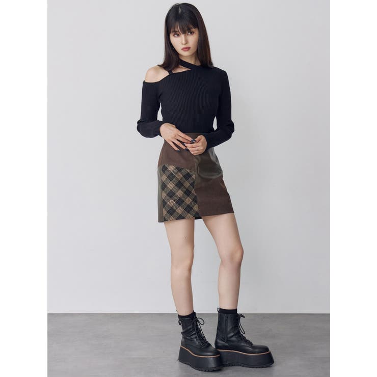 ワンショルテープリブニット | MURUA | 詳細画像7 