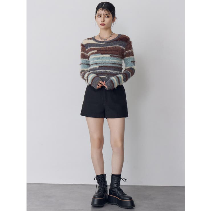 ミックスエレメントニット | MURUA | 詳細画像10 