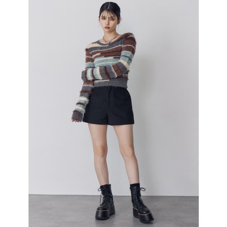 ミックスエレメントニット | MURUA | 詳細画像11 