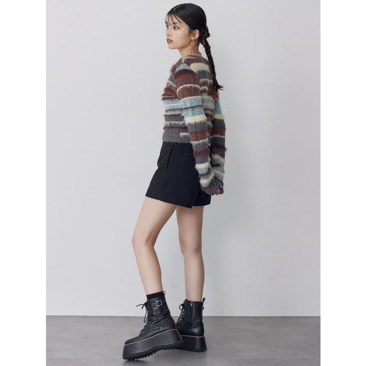 ミックスエレメントニット | MURUA | 詳細画像12 