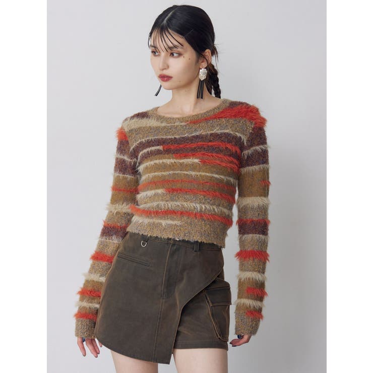 ミックスエレメントニット | MURUA | 詳細画像14 