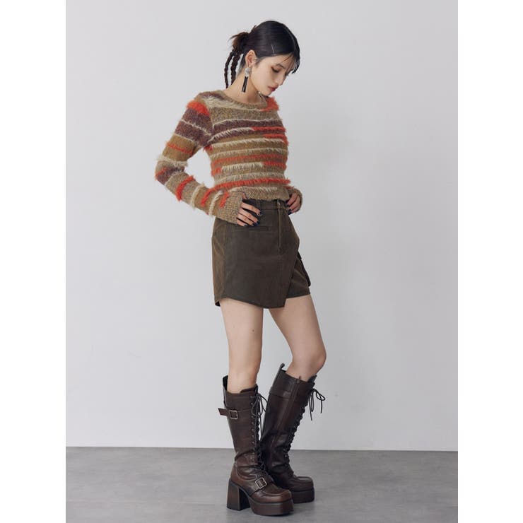 ミックスエレメントニット | MURUA | 詳細画像17 