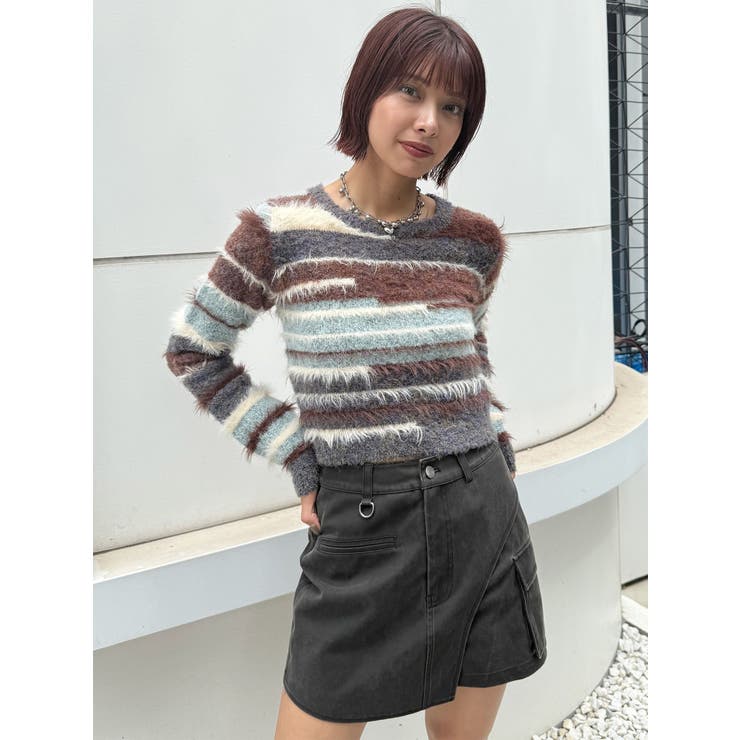 ミックスエレメントニット | MURUA | 詳細画像18 