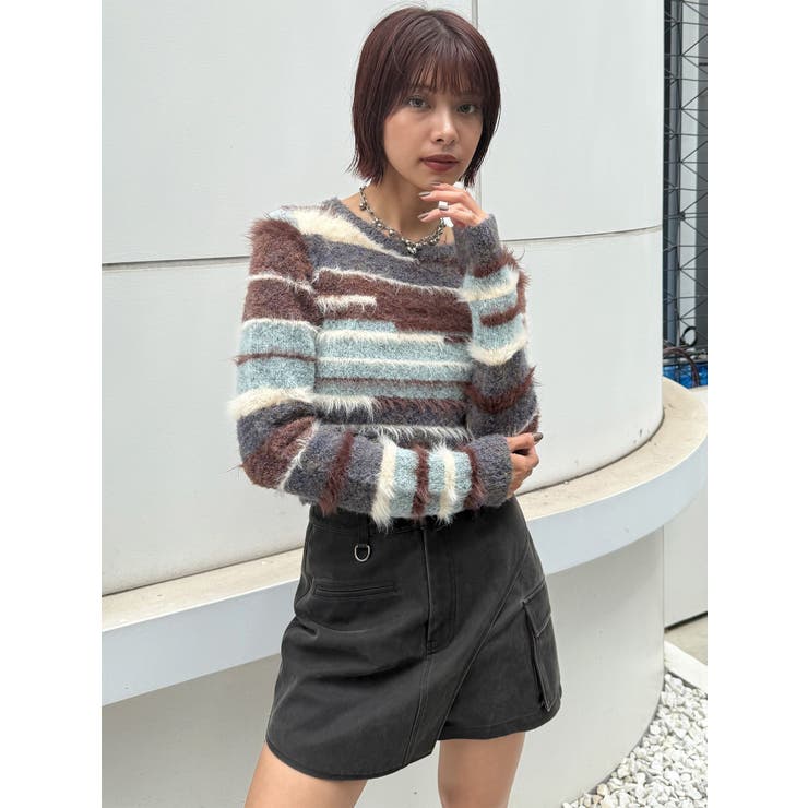 ミックスエレメントニット | MURUA | 詳細画像19 