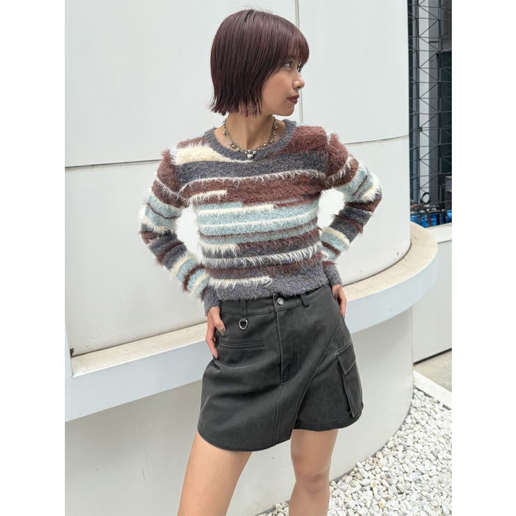 ミックスエレメントニット | MURUA | 詳細画像20 