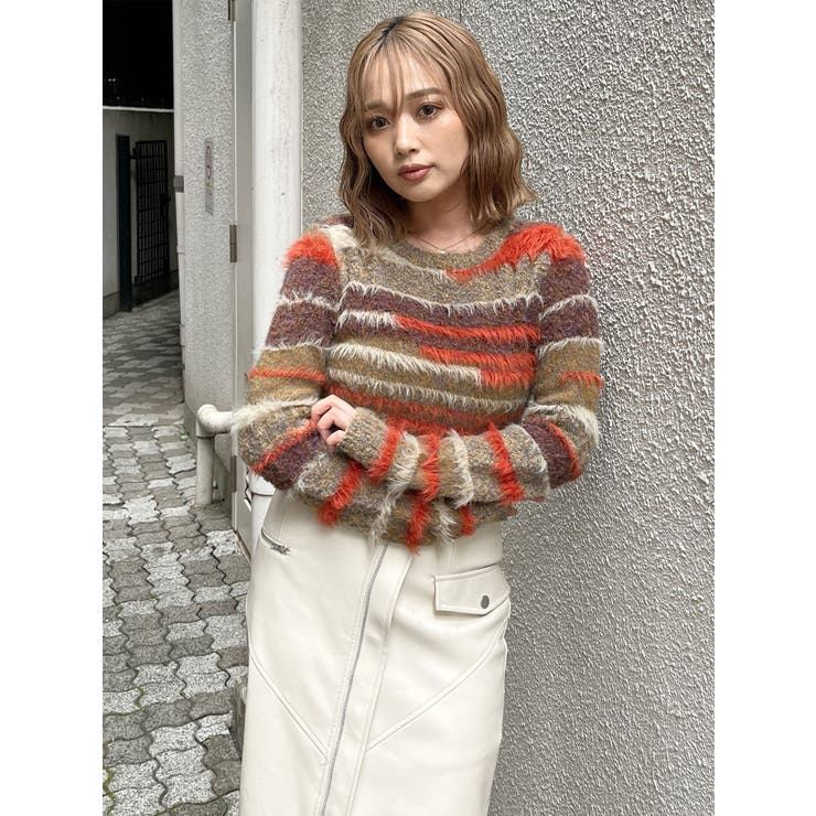 ミックスエレメントニット | MURUA | 詳細画像22 