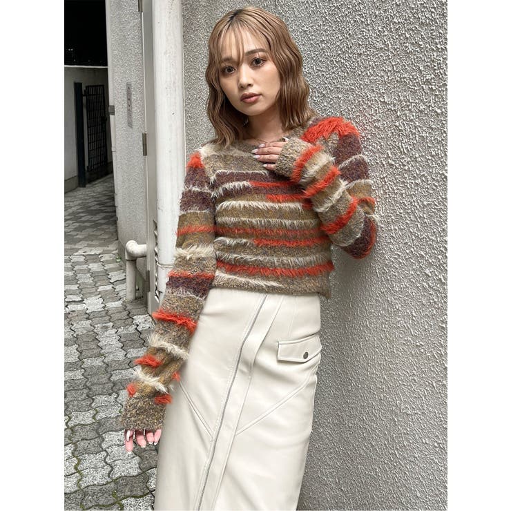 ミックスエレメントニット | MURUA | 詳細画像23 