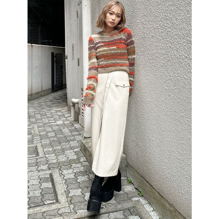 ミックスエレメントニット | MURUA | 詳細画像26 