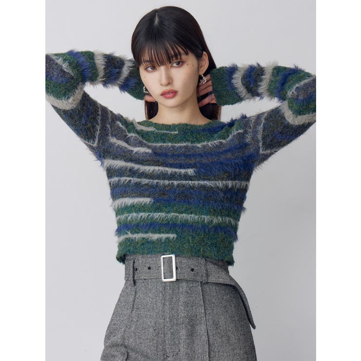 ミックスエレメントニット | MURUA | 詳細画像5 