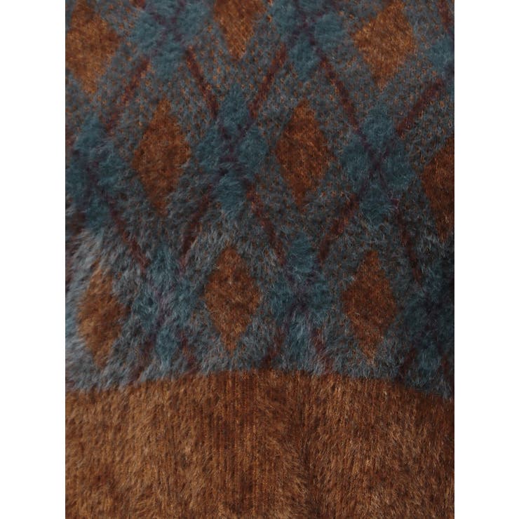 アーガイルシャギーポロニット | MURUA | 詳細画像37 