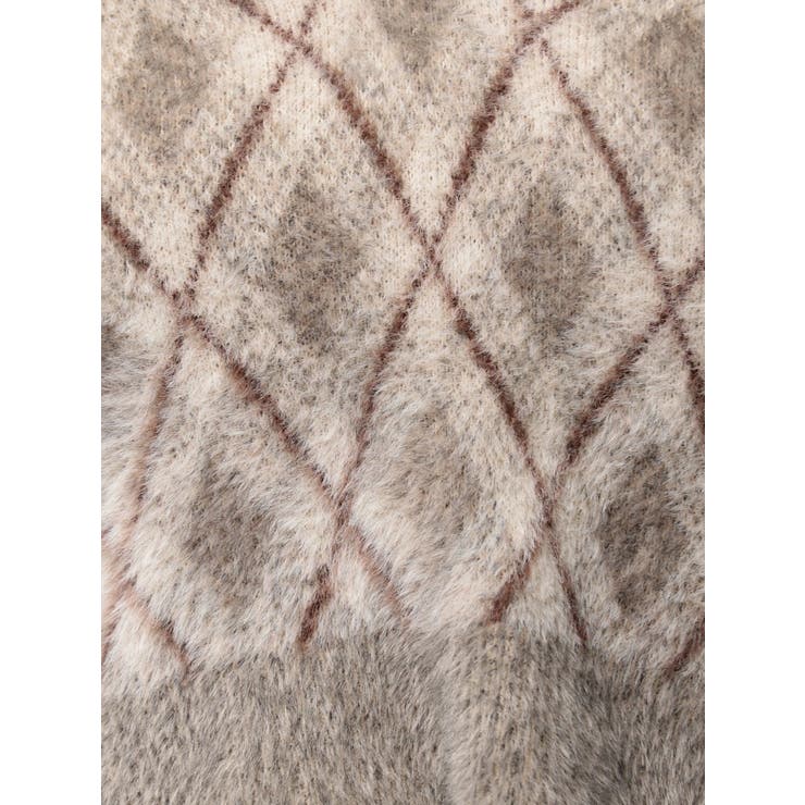 アーガイルシャギーポロニット | MURUA | 詳細画像38 