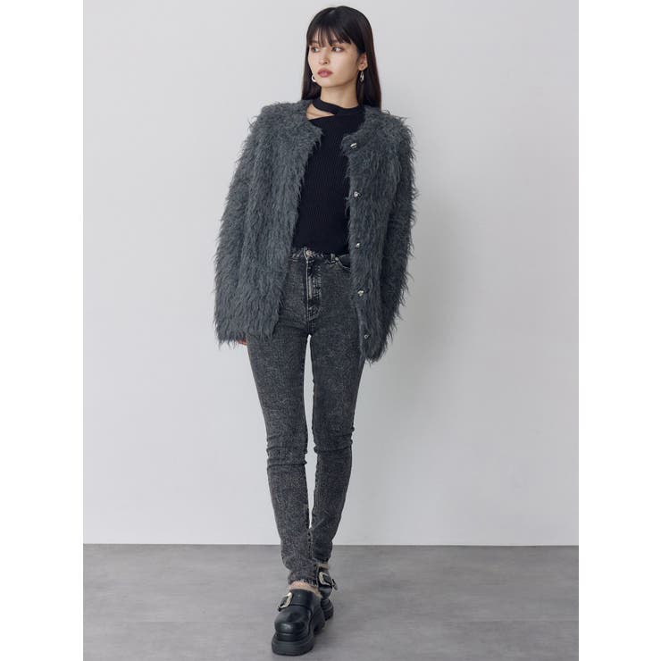 ウェーブシャギーボリュームニット | MURUA | 詳細画像10 