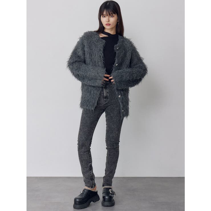 ウェーブシャギーボリュームニット | MURUA | 詳細画像11 