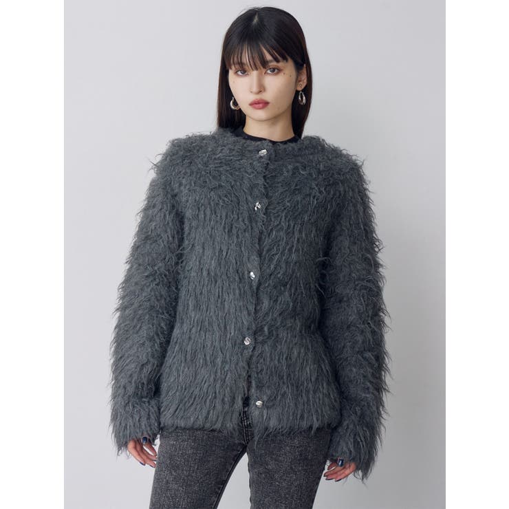 ウェーブシャギーボリュームニット | MURUA | 詳細画像13 