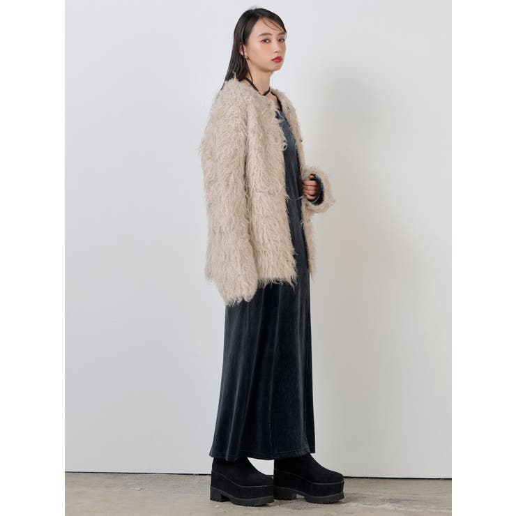 ウェーブシャギーボリュームニット | MURUA | 詳細画像15 