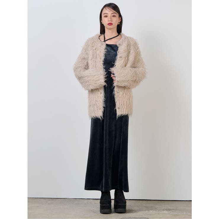 ウェーブシャギーボリュームニット | MURUA | 詳細画像16 