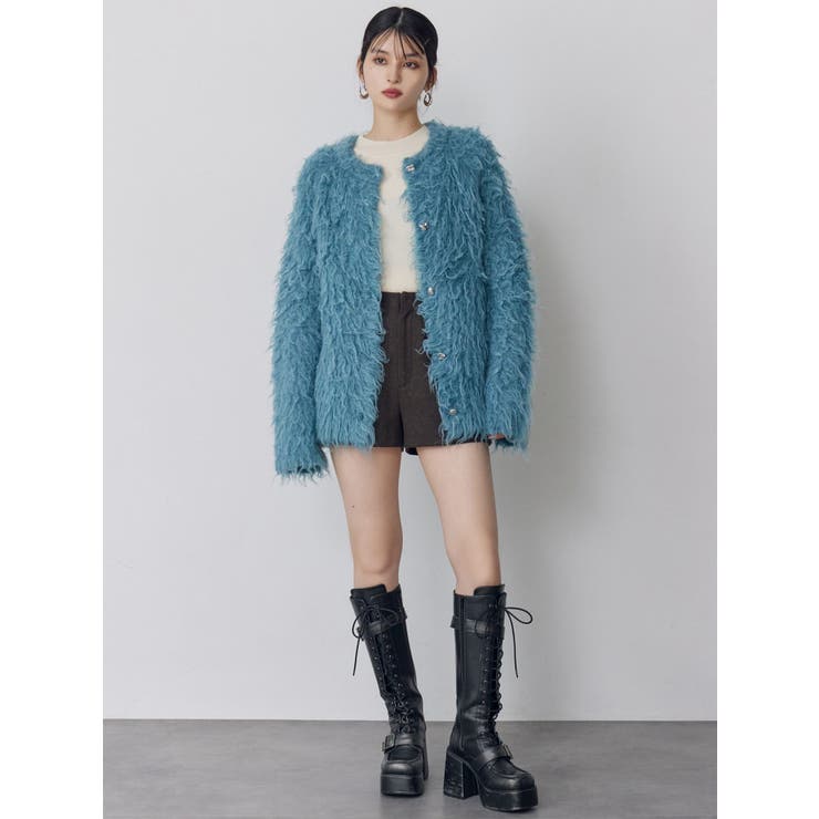 ウェーブシャギーボリュームニット | MURUA | 詳細画像20 