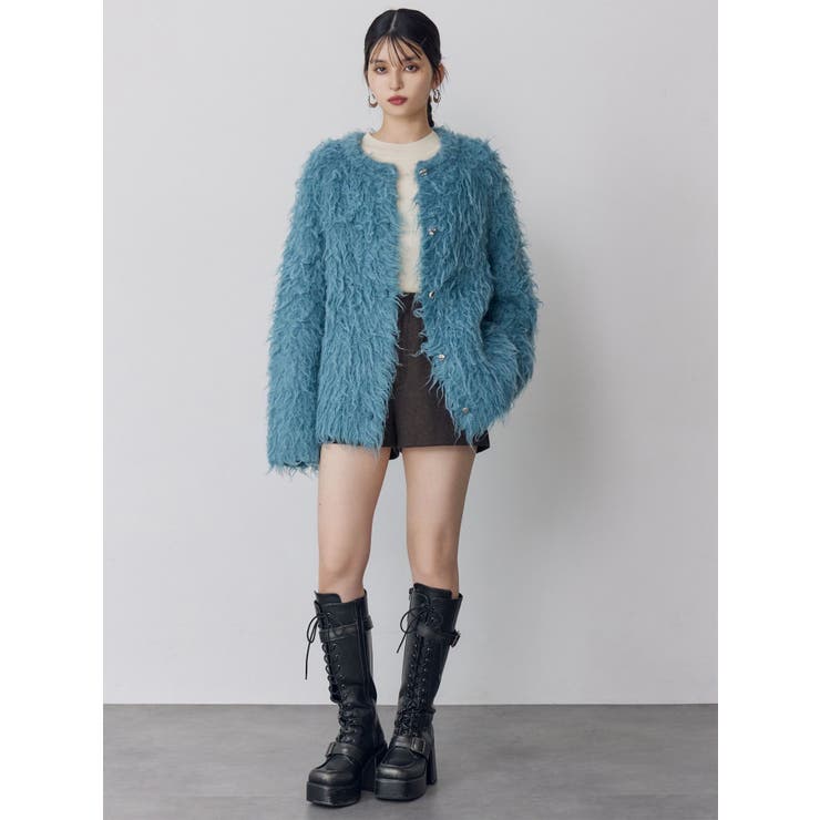 ウェーブシャギーボリュームニット | MURUA | 詳細画像21 