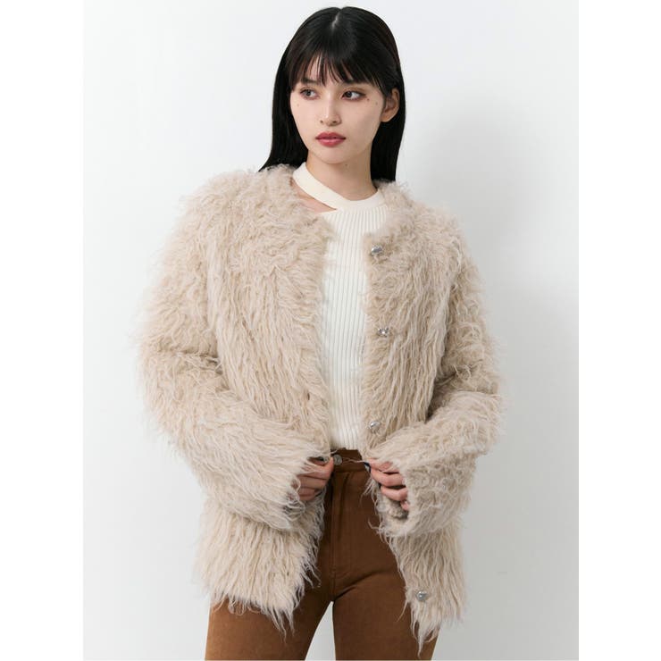 ウェーブシャギーボリュームニット | MURUA | 詳細画像24 