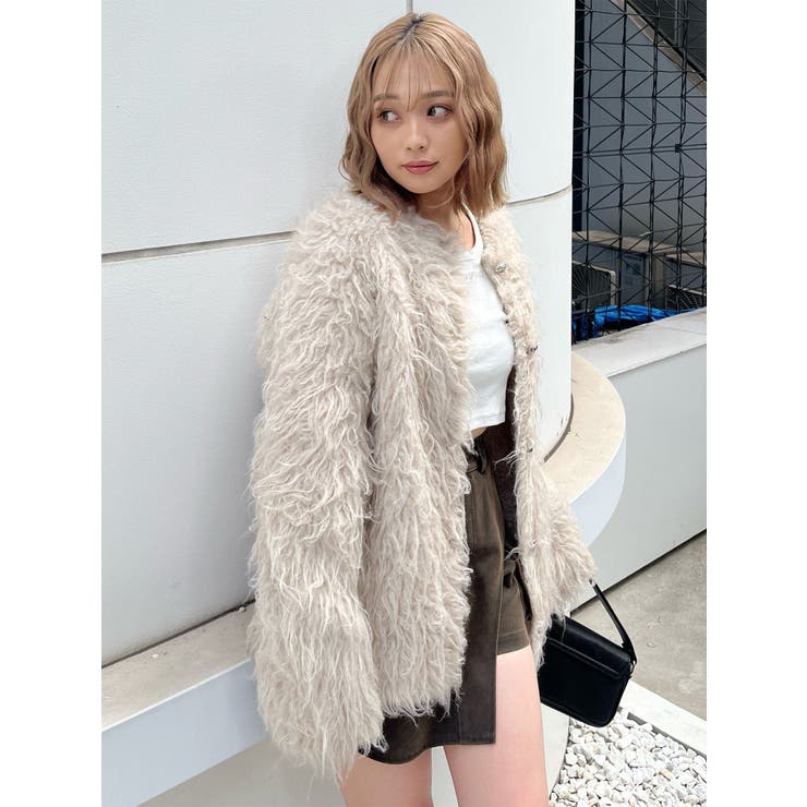 ウェーブシャギーボリュームニット | MURUA | 詳細画像27 