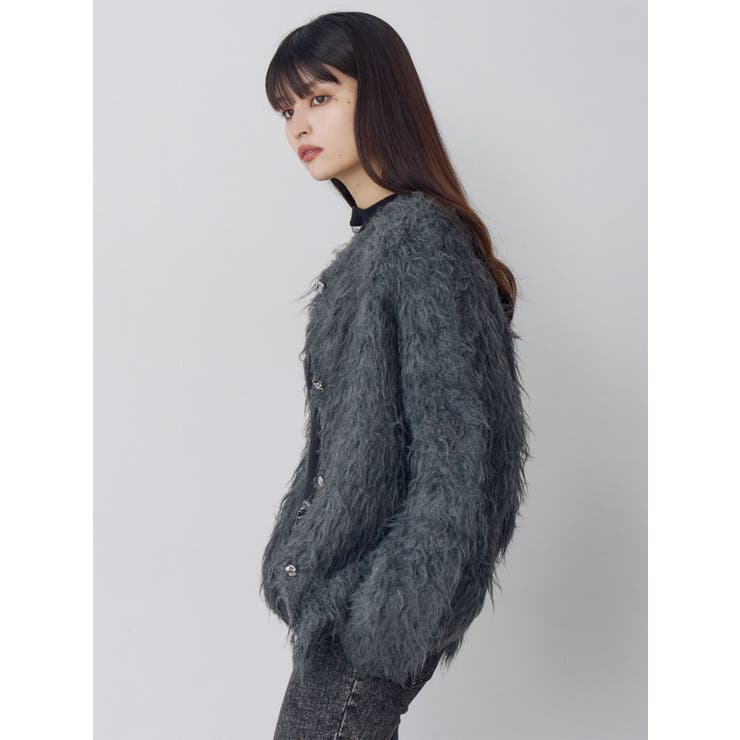 ウェーブシャギーボリュームニット | MURUA | 詳細画像8 