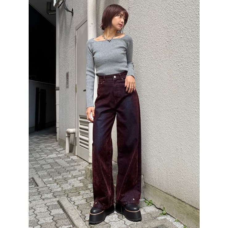 ベーシックリブニット | MURUA | 詳細画像11 