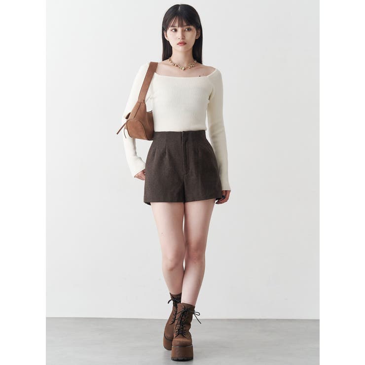 ベーシックリブニット | MURUA | 詳細画像13 