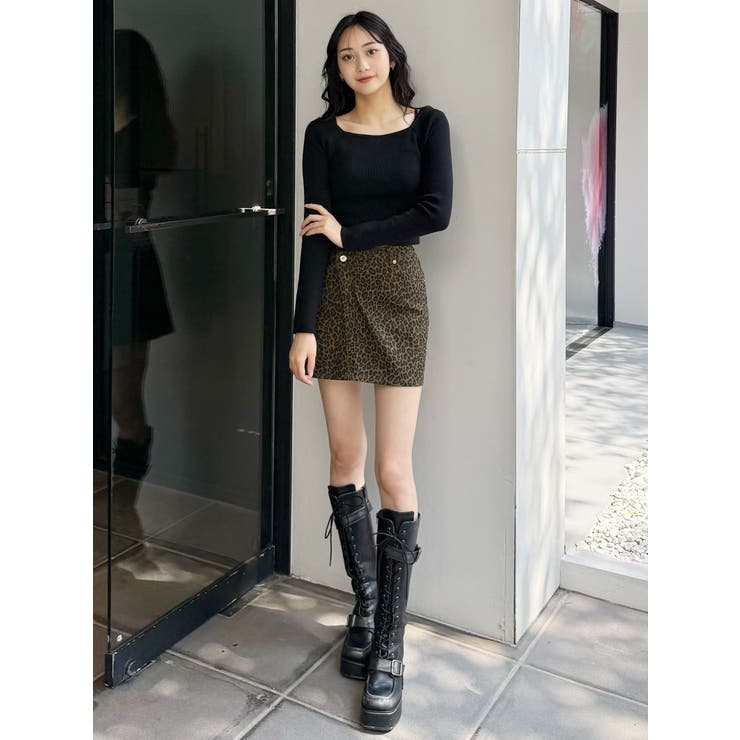 ベーシックリブニット | MURUA | 詳細画像18 