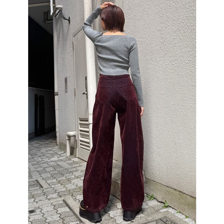 ベーシックリブニット | MURUA | 詳細画像24 