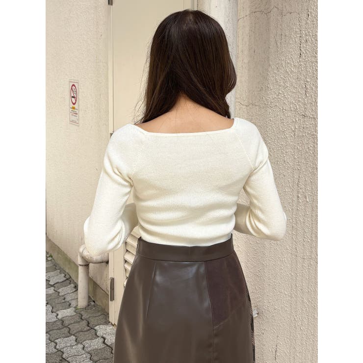 ベーシックリブニット | MURUA | 詳細画像26 