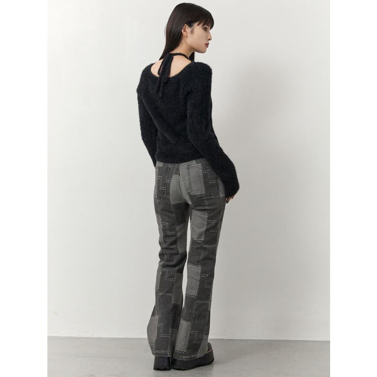 ミニシャギーカットアウトニット | MURUA | 詳細画像12 