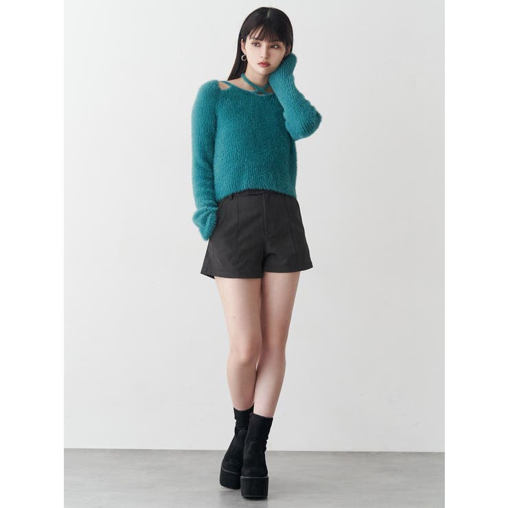 ミニシャギーカットアウトニット | MURUA | 詳細画像22 